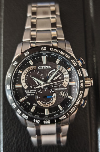 Men eco drive luxury watch - men's, eco-drive