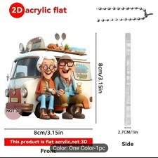 Novelty Old Couple Campervan