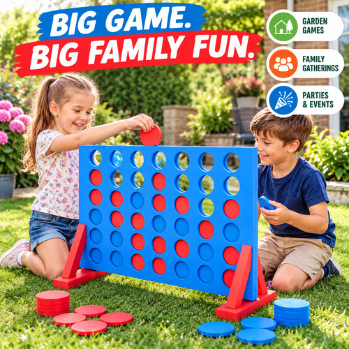 Giant connect four - giant, game