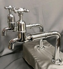 CHROME TALL BIB TAPS
