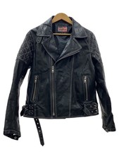 Nankai Double Riders Jacket/Xl/Leather/Blk/Plain 2811