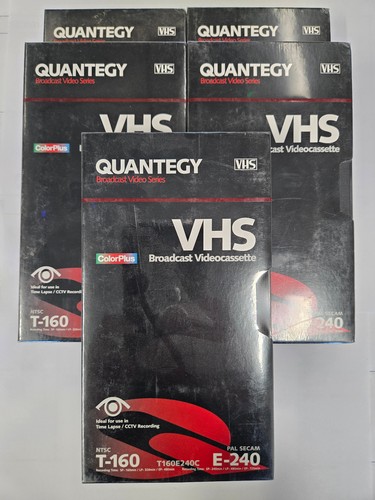 Quantegy blank vhs broadcast - blank,