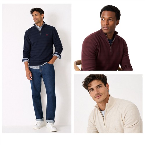 Crew clothing mens jumper half - mens,