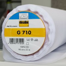 Fusible Pure Cotton Interlining Vilene G710 Iron On Woven Interfacing Pellon 101