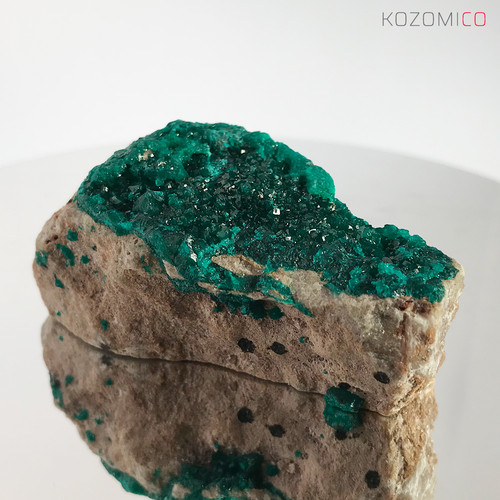 Lge 68g dioptase crystal - lge,