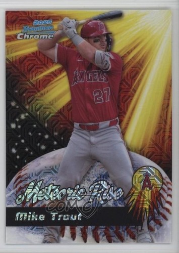 2025 bowman chrome meteoric - chrome,
