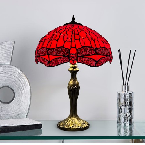 Inch red tiffany style - 16,
