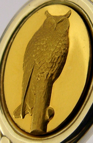 Sterling silver gilt - silver, long