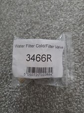 water filter cold/filter valve