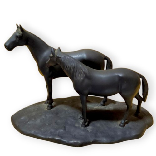 Horse japanese antique bronze - horse,