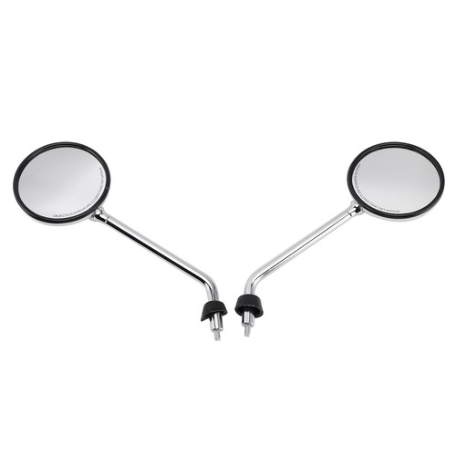 Pair rear view mirrors chrome - pair,