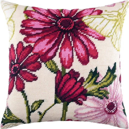 Needlepoint pillow kit - needlepoint,