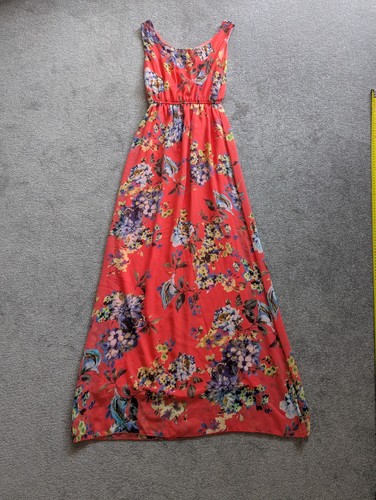 Maxi summer dress womens - womens, coral