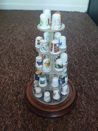 Vintage thimble collection - collection, in
