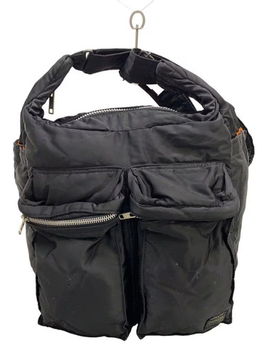 Porter shoulder bag blk solid - porter,
