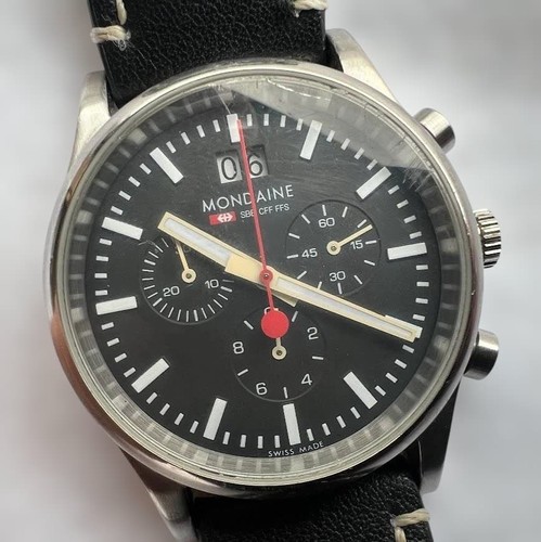 Mondaine sportline chronograph - mondaine,