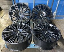 NEW 4x 22” RANGE ROVER  STYLE WHEELS VOUGE SPORT  5x120 L405 GLOSS BLACK