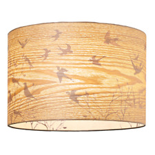Bamboo Wood Effect Lamp Shade