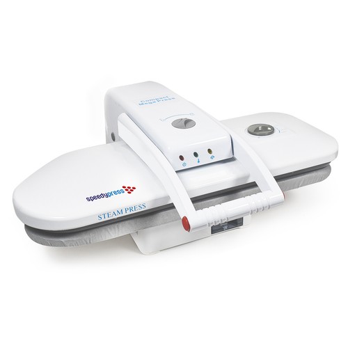 Compact ironing steam press - press,