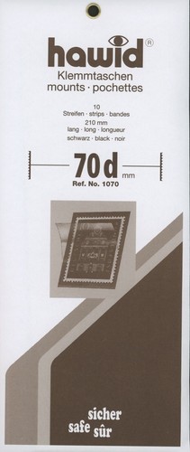Hawid stamp mounts 210x70mm - stamp,