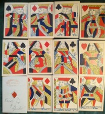 Antique Playing Cards,Vc.1869 Bezique Card Game Goodall And Sons, Swap Cards