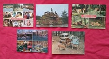 5 x Postcards of Tuddern Safari Park (Germany) Closed 1990