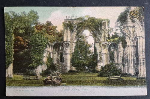 1911 netley abbey - netley, (choir)