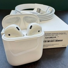 Airpods 2nd Generation with Wireless Charging Case - MV7N2AM/A With Box & Cable