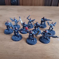 x10 Van Saar Metal OOP Painted 1st Ed Necromunda Metal Gang Warhammer 40k