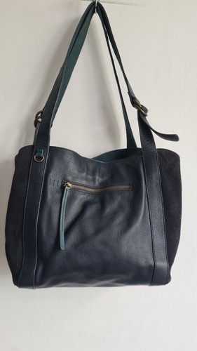 White stuff leather tote hobo - leather,