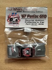 Hot Wheels Newsletter 25th Anniversary Edition ‘67 Pontiac GTO Collector’s Car