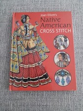 Cross Stitch Pattern Book Native American Designs By Joan Elliott 