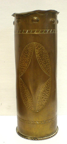 Trench art shell - case, 1911