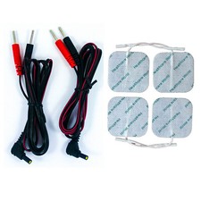 1 Pair Female Pin Leads With Square Electrode Pads High Quality Mixed Listing