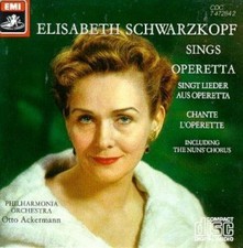 Operetta Elisabeth Schwarzkopf 1987 CD Top-quality Free UK shipping Audio CD