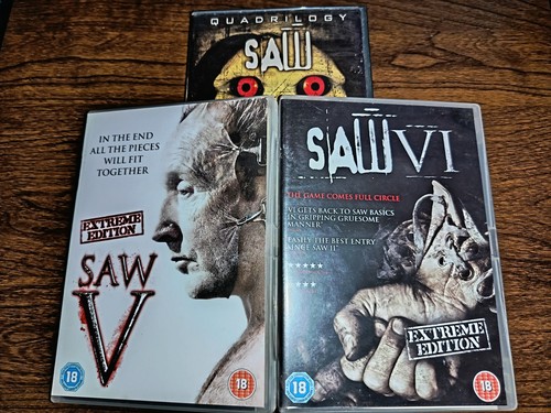 Saw dvds disc - 1-6,