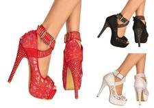 Women's Lace Platform High