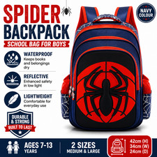 Kids Spider Backpack Boys