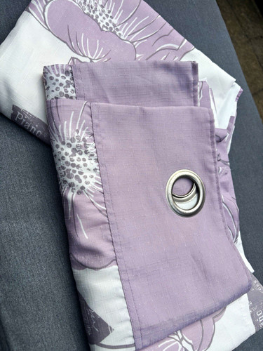 Purple white grey - purple,