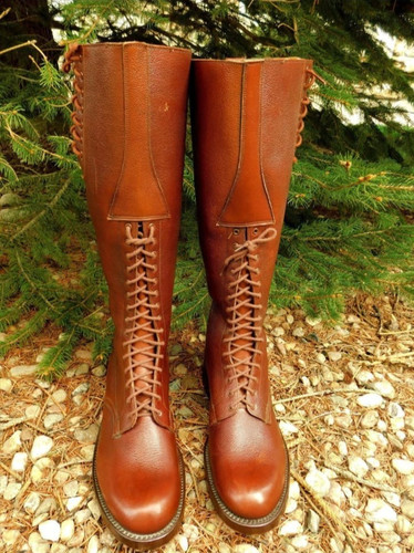 Men brown motocycle tall - brown,