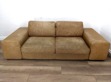 SOFA Large 3 Seater Caramel