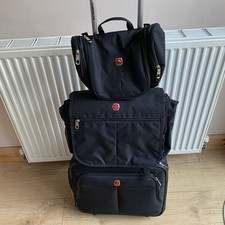 Wenger Swiss Gear Patriot Laptop Case Wheeled Cabin Extended Handle Luggage Set