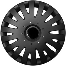 Set of 4 14" Black Wheel Trims