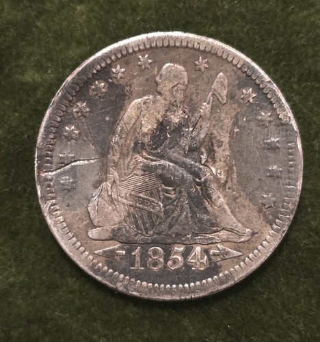 1854 seated liberty - seated, love