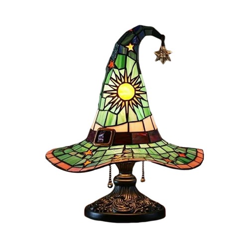 Retro witch hat lamp - retro,