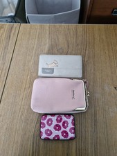 Ladies Radley Purse And A Pink Purse And A Credit Card Holder