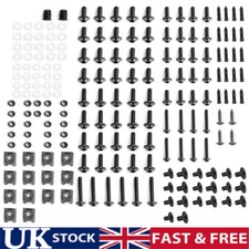 Black Fairing Bolts Screws Kit