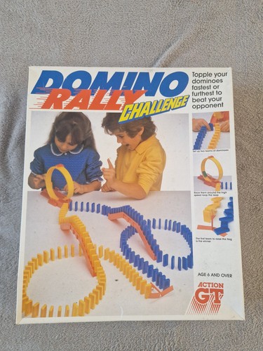 Vintage domino rally challenge - rally,