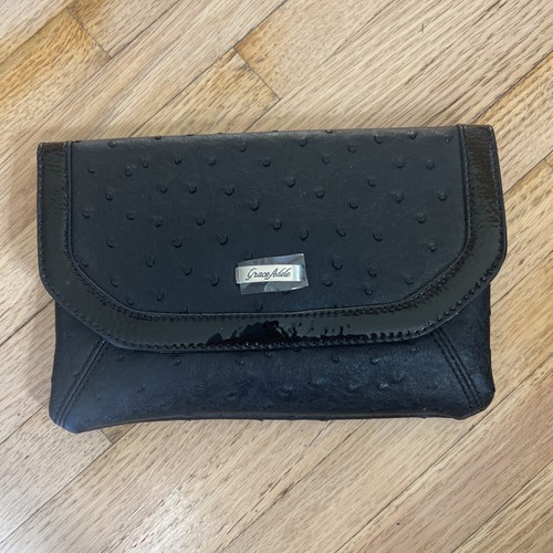 Black grace adele clutch purse - grace,