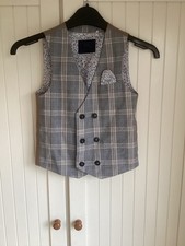 Boys Next Check Waistcoat Age